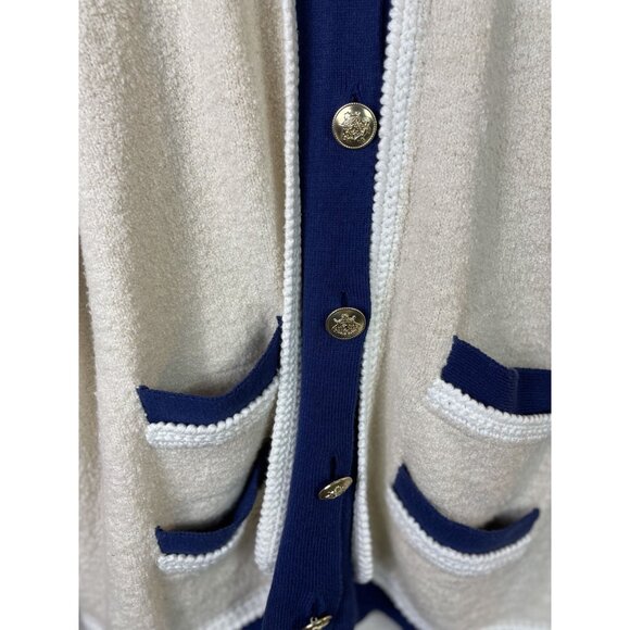 J Crew Textured Bouclé Lady Jacket Cardigan Size 2X - Picture 4 of 7